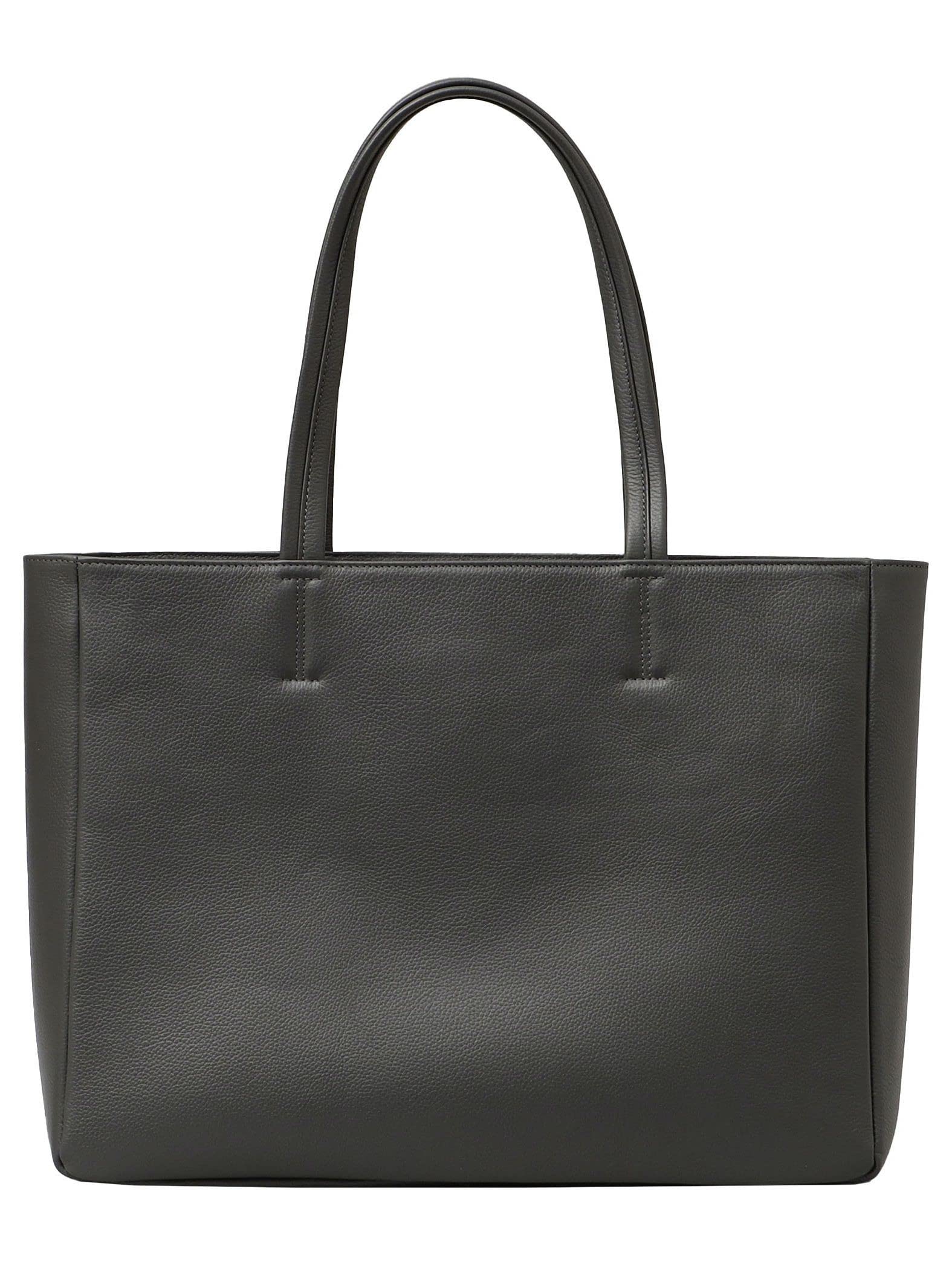 

Ships Smart Leather Tote Bag for Men, 118433659, Dark Gray, One Size