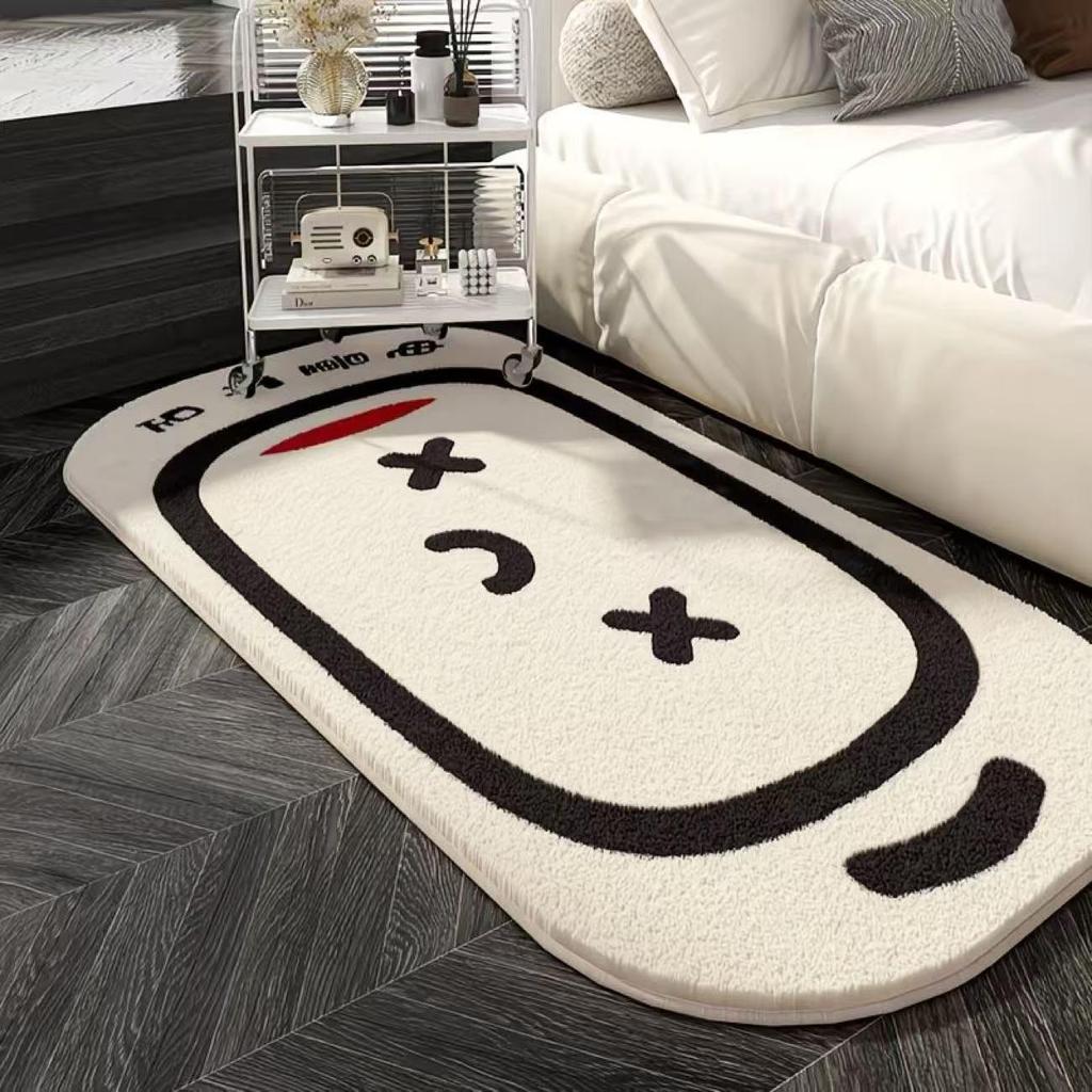 Creative Dirt-Resistant Non-Slip Rug for Bedroom & Living Room