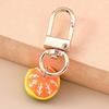 Whimsical Fruit Themed Keyring Decorative Charm For Backpacks Luggage Keys Trendy Accessory Gift
