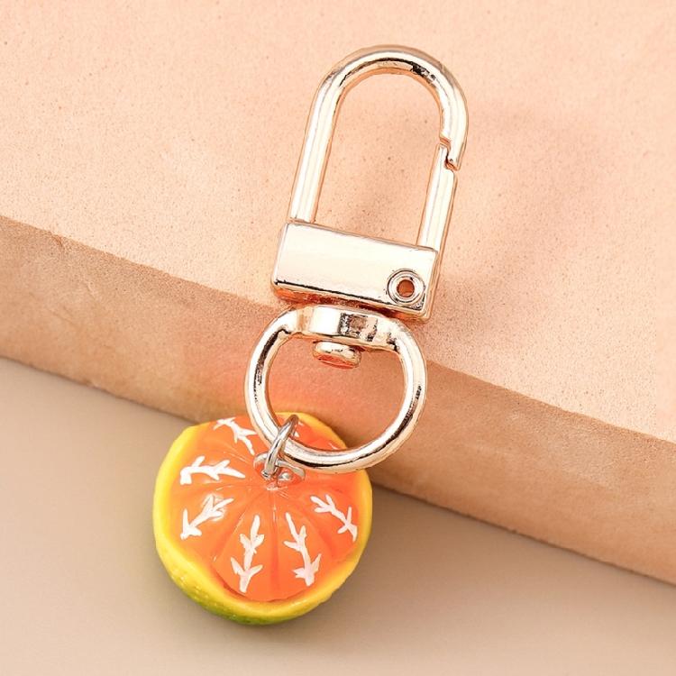 Whimsical Fruit Themed Keyring Decorative Charm For Backpacks Luggage Keys Trendy Accessory Gift