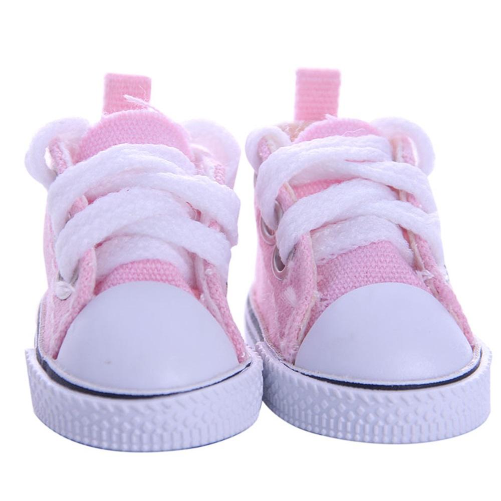 14 Zoll Puppen Canvas Schuhe für Puppen Turnschuhe Puppenzubehör Perfektes Geschenk für Mädchen