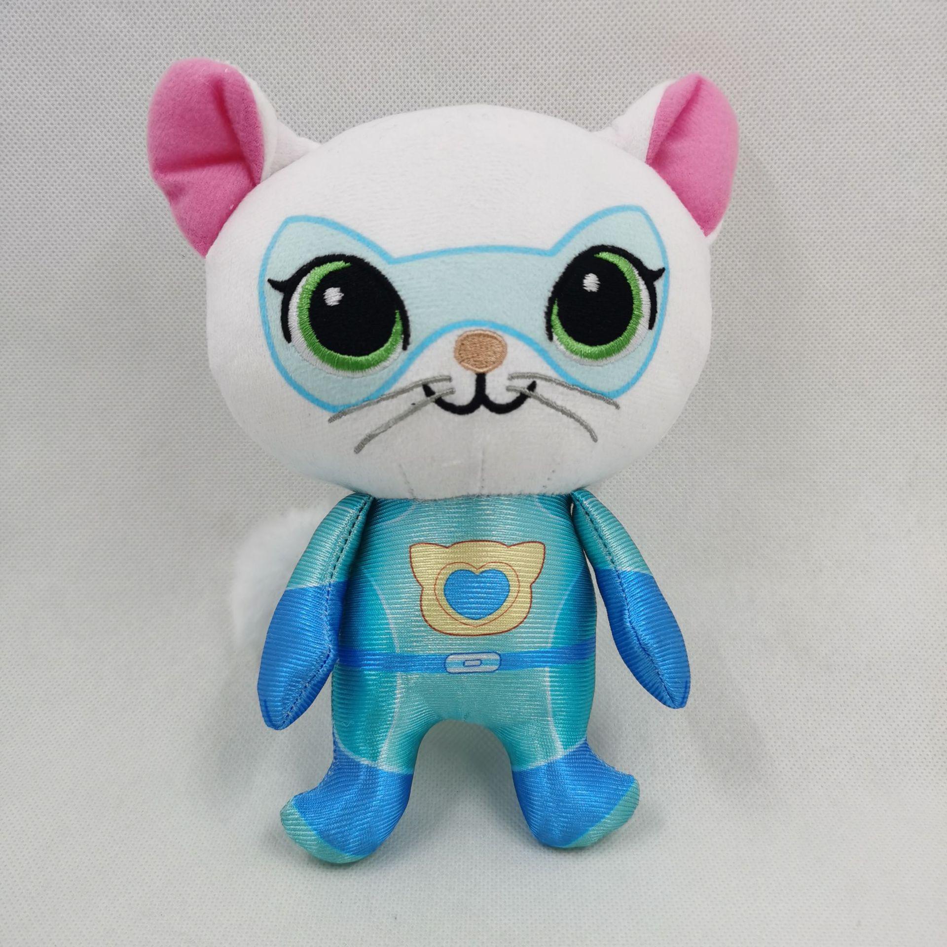 Плюшевая команда Super Kitties Мягкая игрушка Кукла 18cm 85g