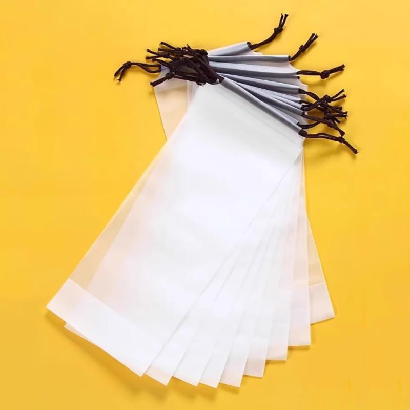 Folding Umbrella Storage Bag with Hanging Loop Waterproof Pocket 10/30/50PCS for Bathroom Entryway Car Storage