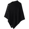 100% Wool Cozy Warm Knit Shawl Cape Large Stock Available, Customizable
