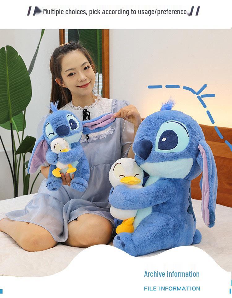 Cross-border Duffy Duck Plush Doll - Children's Bedside Sleeping Toy, Gift for Girlfriend