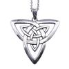 Witch Knot Pendant Necklace Wiccan Celtic Occult Protection Jewelry 45cm or 70cm long chain