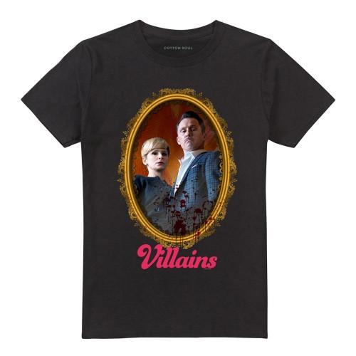 Villains Unisex Adult Portrait T-Shirt