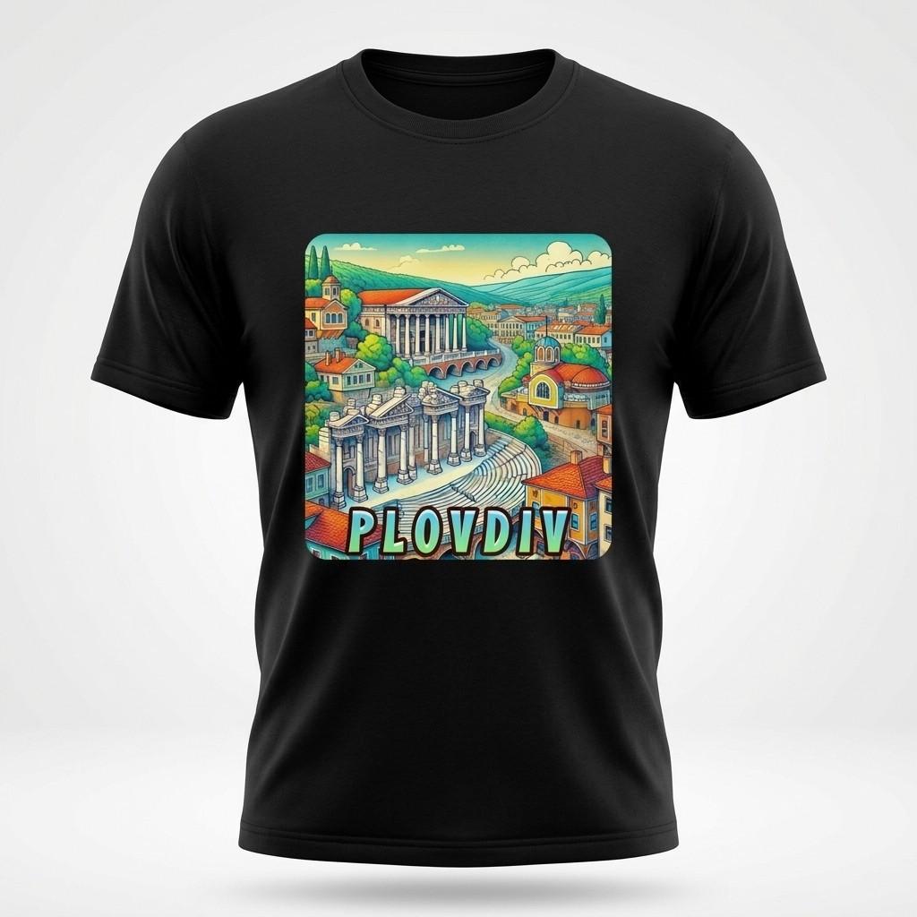 Plovdiv Bulgaria - Unisex Short Sleeve T-Shirt