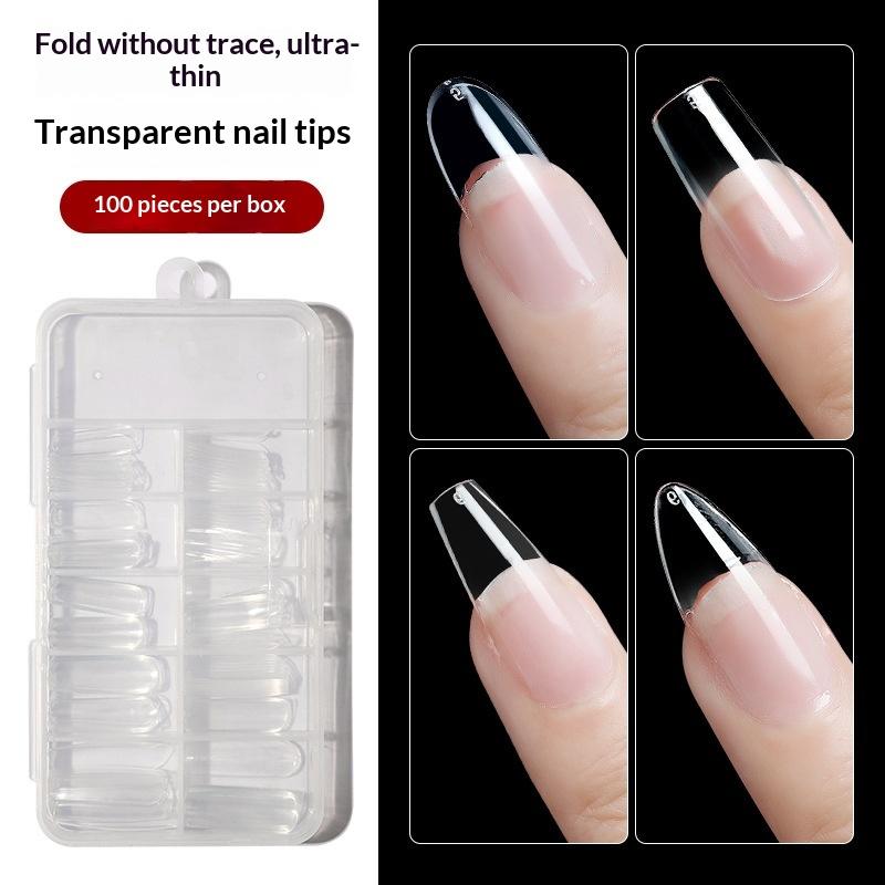 240pcs Sandwich Dual Nail Forms Coffin Nail Molds 15 Sizes Set for Salon Acrylic Gel Extension Manicure Tools
