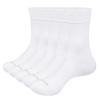 YUEDGE Mens Breathable Comfortable Thin Cotton Socks Classic Casual Mid Crew Calf Business Dress Socks For Size 37-46