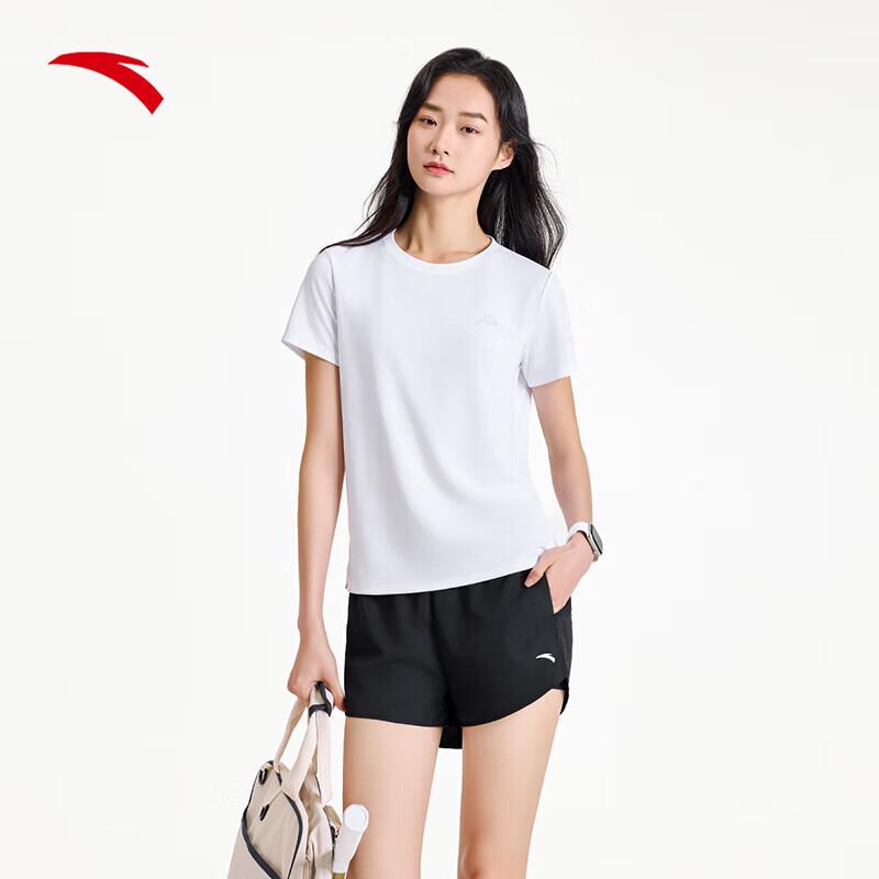 Anta Women's Quick-Dry Ice Silk Short Sleeve Running Set