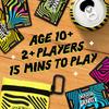 Cards The Ultimate Stacking Balance Card Game Waterproof Board Game for Family Holidays Game Nights Players vs. Gravity & Fun, & 2-4