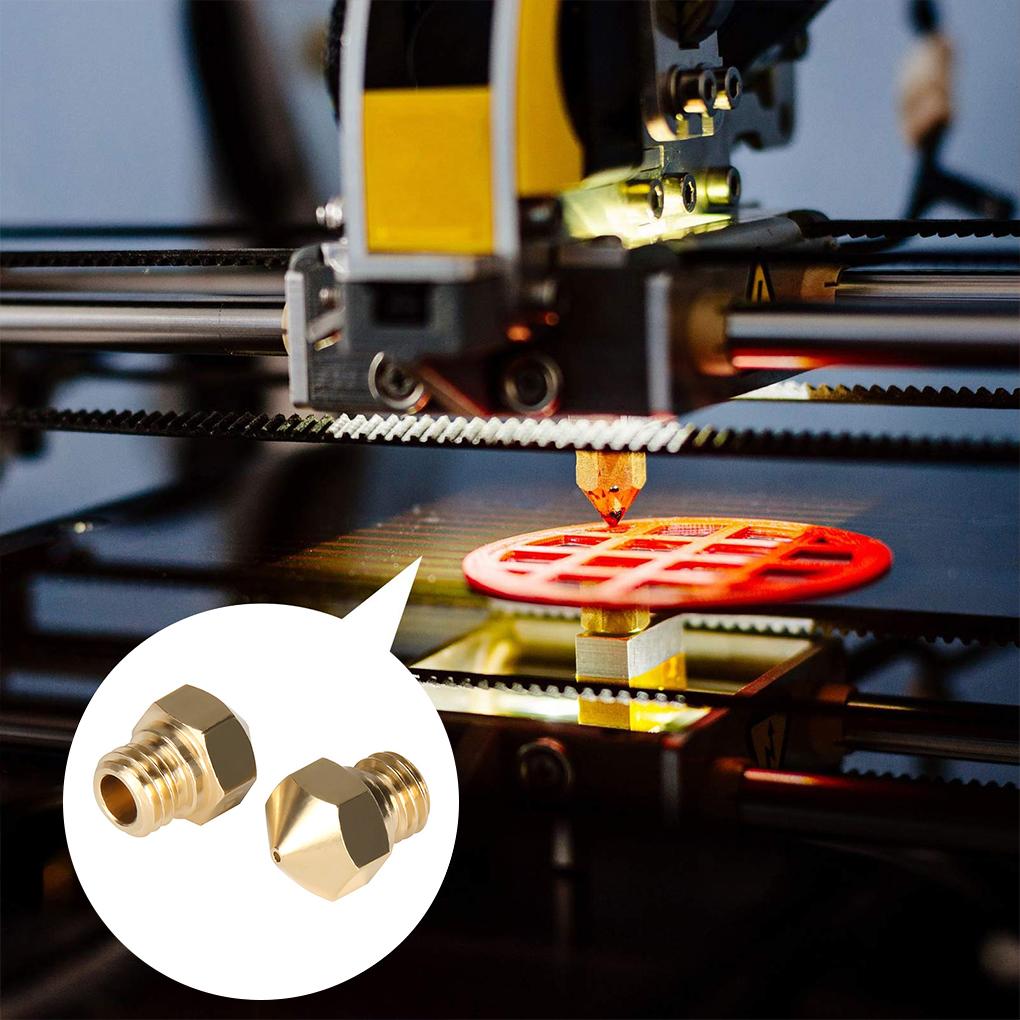 3D Printer Nozzle Extruder Nozzle 3D Printer Accessory Replacement for MK10