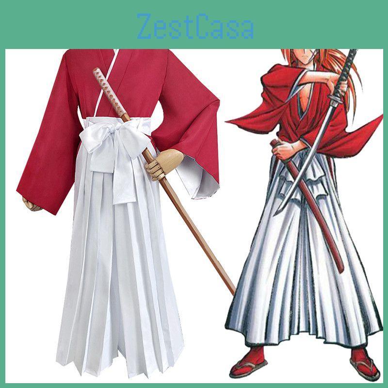 Luxurious Himura Kenshin Cosplay Costume For Rurouni Kenshin Anime Fans