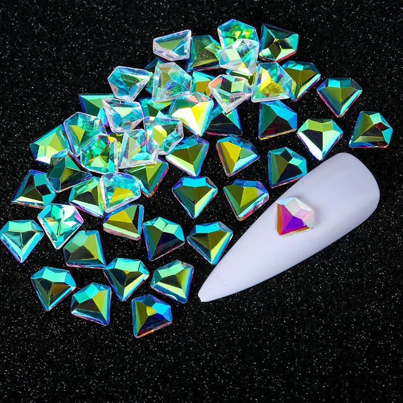 

Symphony Loose Diamond Ab специальная форма DIY дрель для ногтей хрустальное стекло плоское дно дрель специальной формы дрель для ногтей украшения