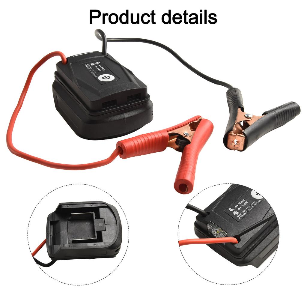 For Cables For JumpCharger Starter Jump Starter Car Starter For Jumper Clip Suitable For Most Cars Start Jump Cable Clip