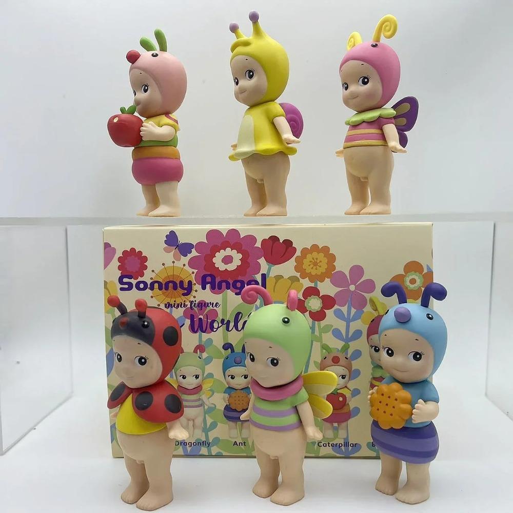 Hot New Angel Blind Box Mini Figure Bug’S World Limited Series Anime Figures Cute Dolls for Children Christmas Birthday Gift