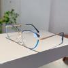 Women Cat Eye Glasses  New Fashion Multi-color Rim Blue Light Blocking Sweet Eyeglasses Trendy Stylish Design Eyewear