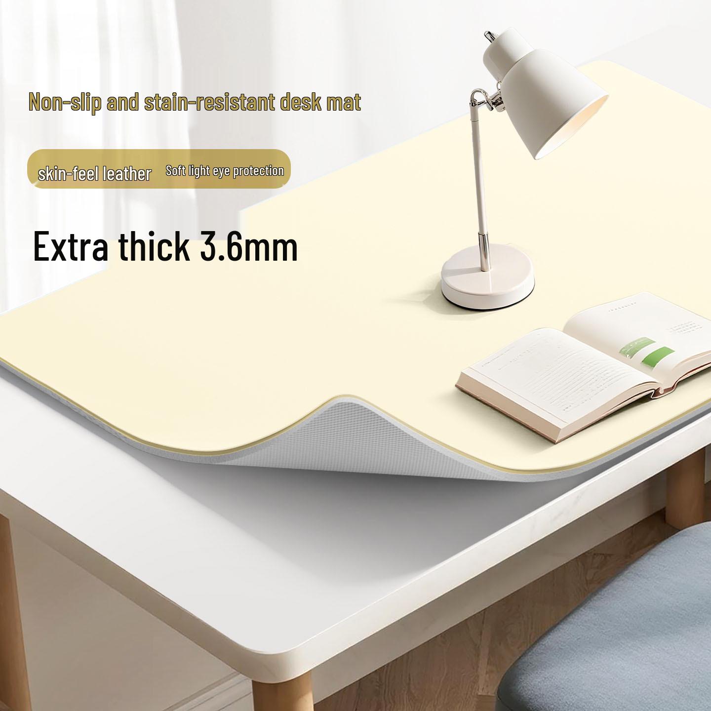 

Stain-Resistant Student Desk Pad: Eye Protection and Desktop Protection for Kids 60*40 cm оливковий