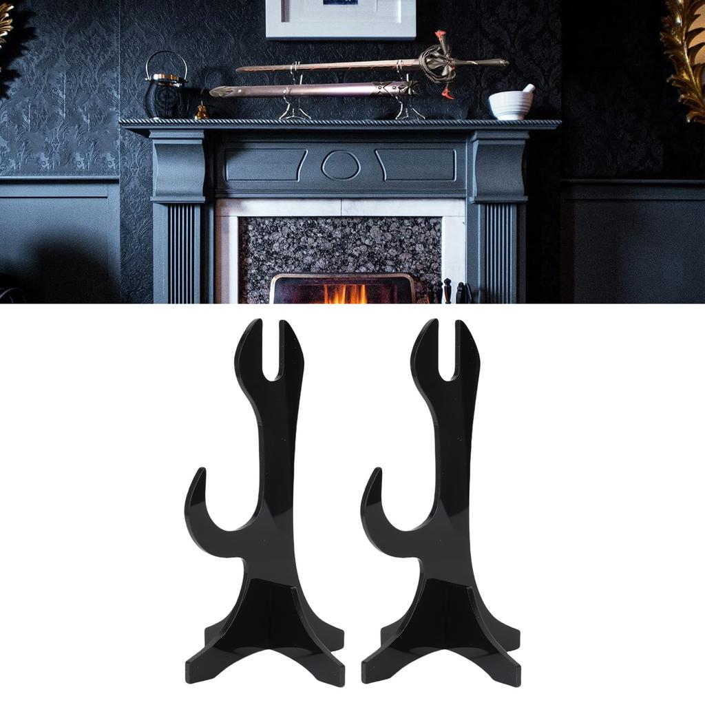 Sword Stand Two Layer Acrylic Stable Base Samurai Sword Display Holder Home Decor for Collection