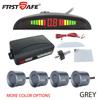 FirstSafe Car Parking Sensor Kit LED Display With 22mm 4 Sensors Radar Detector System Universal All Car
