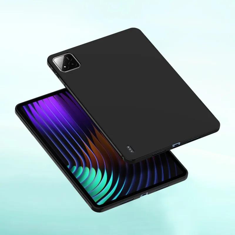 Leichte Hülle für Xiaomi Pad 7 7Pro 11,2 Zoll 2024 6 Pro 11" MIPad 6S Pro12,4" Hülle Schutzhülle Airbag Weiche TPU Silikonhülle