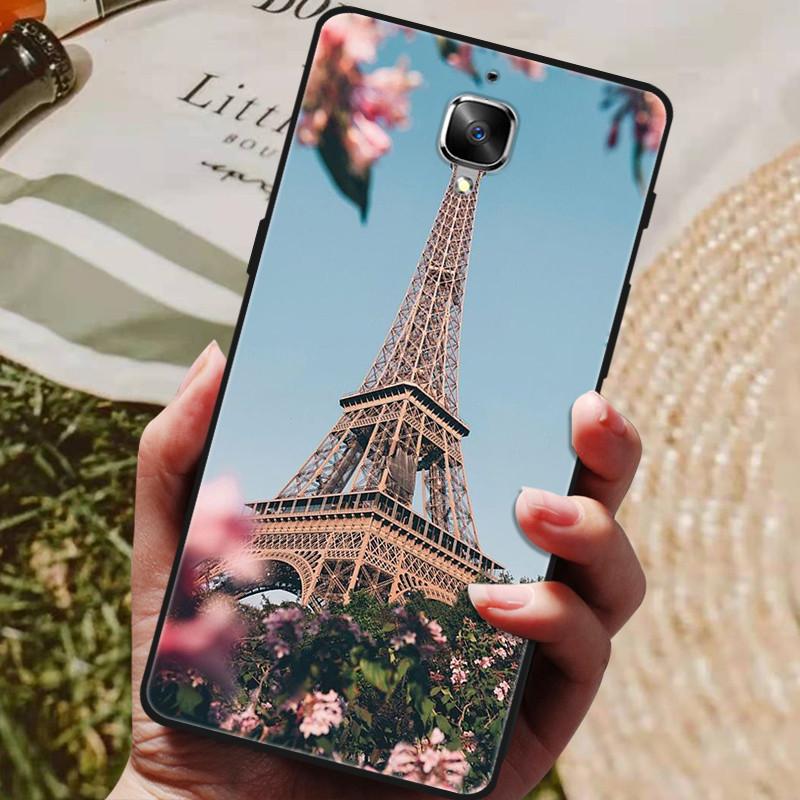 For OnePlus 3T Case Silicon Back Cover Phone Case for OnePlus 3T 3 T Cases Soft bumper coque One Plus 3 OnePlus3 T Fundas TPU