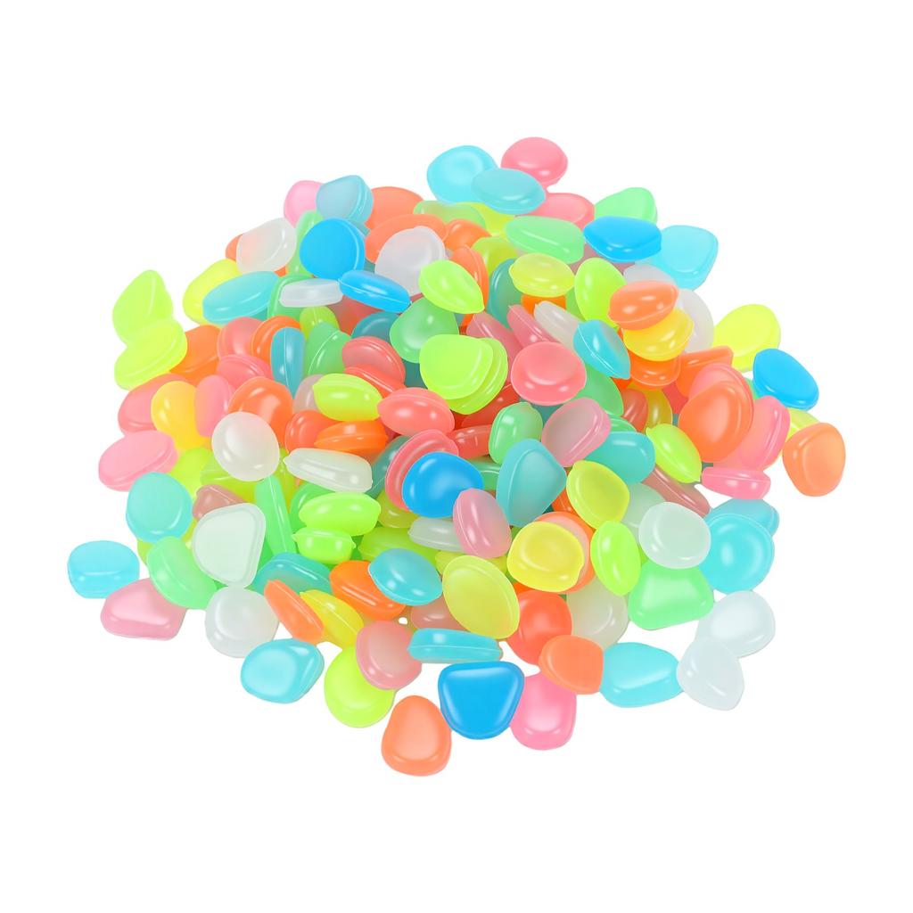 Glow In The Dark Rock Polished Edges Water Proof Night Guide Pebbles for Outdoor Fish Tank Landscaping Pathway Garden