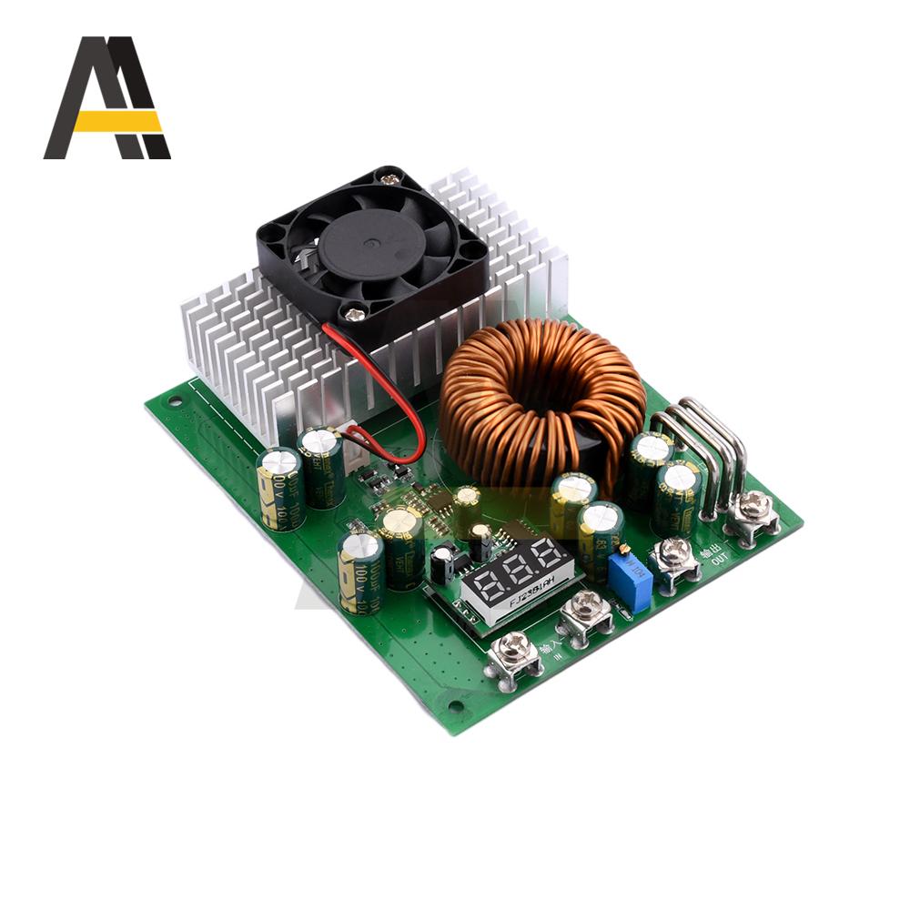 Adjustable DC Step Down Converter Module 1000W High Efficiency Digital Display Voltage Regulator for Industrial Electronics