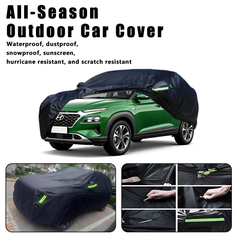 Ganzjahres-Autoschutzhülle für Hyundai Venue - Vollschutz für den Außenbereich, Wasserdicht Staubdicht Sonnenschutz Auto Außenzubehör