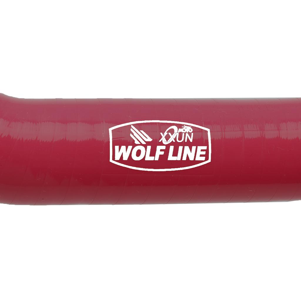 Silikon Kühlerschlauch-Kit Für Street Triple 765 R RS 2020-2022 Rot