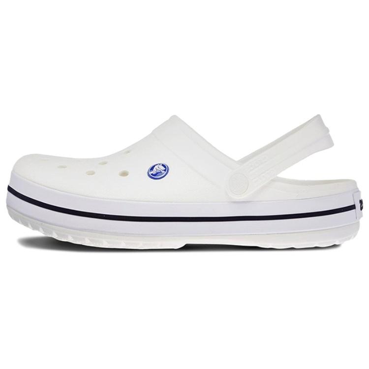 Crocs Beach Unisex White Sandals Men s 11016-100 EU 36-37