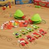 Board Games for Children Family Party Toys Frog Mask Wagging Tongue Lick Cards Antistress Funny Desktop Puzzle Game Toys