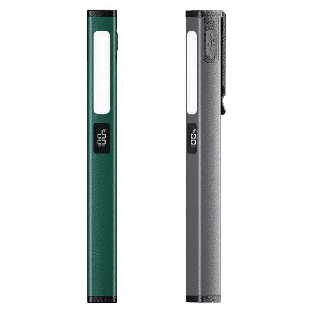 LED+SMD Mini Nursing Flashlight with Pen Clip Medical Pen Pupil Lamp Waterproof Pocket Penlight Torch 400mAh for Nursing Student