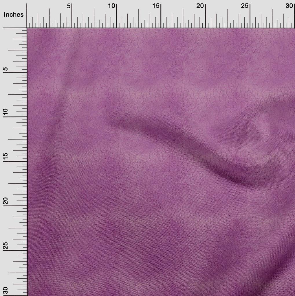 oneOone Baumwoll-Flex-Stoff in Fuchsia-Rosa mit abstrakter Textur, Nähstoff pro Meter, bedruckt, DIY-Bekleidung, Nähzubehör, 40 Zoll