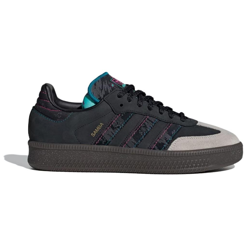 Fefei Ruan X Adidas Samba XLG Chinese New Year Pack Unisex Sneakers Black Core-Black Grey ID1138