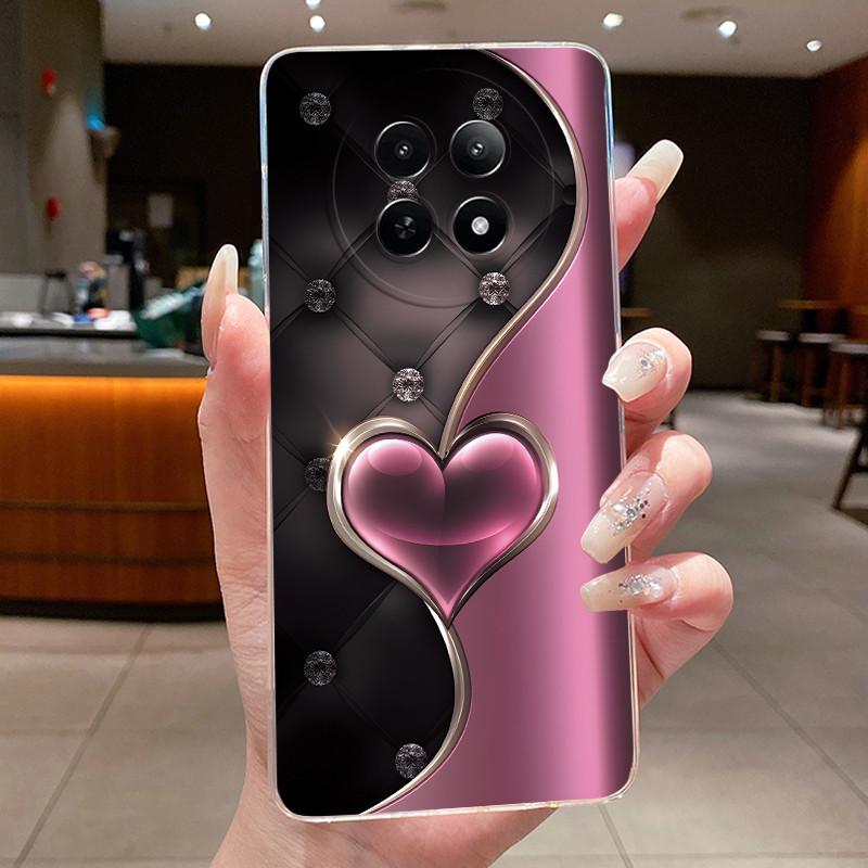 Phone Case For Realme 12 5G 12X 5G 13 5G C65 Protective Cases Realme Narzo N65 70X Capa Flower Butterfly Soft Silicone TPU Cover