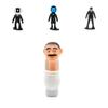 Skibidi Toilet PVC Figura da Collezione Gioco Interattivo Decorazione da Scrivania