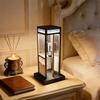 Warme LED-Leuchte Telefonzelle Lampe Britischer Stil Hoch Vintage Nachtlicht Hotel Rezeption