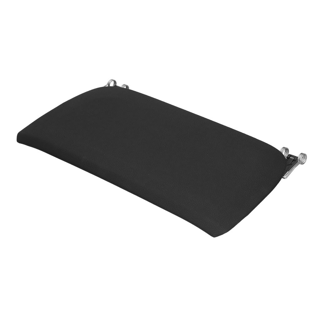 Seat Back Panel Trim Cover Artificial Leather Accessory Fit for 5 7 Series F07 F10 F11 F18 F01Black