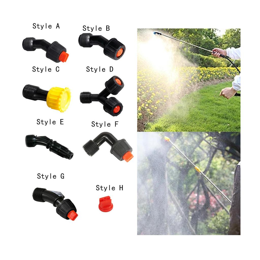 Sprühdüsenaufsätze für Pumpensprühgeräte, langlebige, multifunktionale Bewässerungsdüse