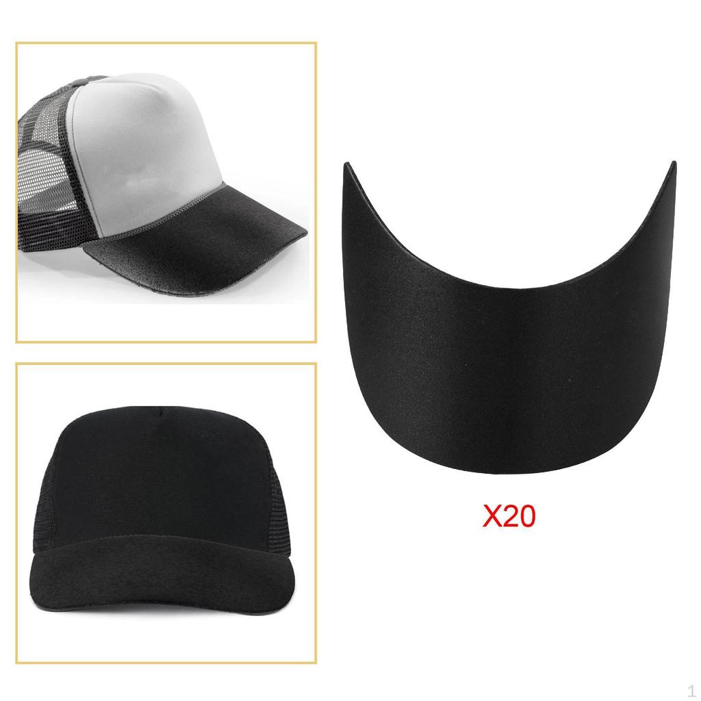 Cap Brim Hat Breathable DIY Parts Upgrade Adjustable Cover Replacement Peak Visor for Home