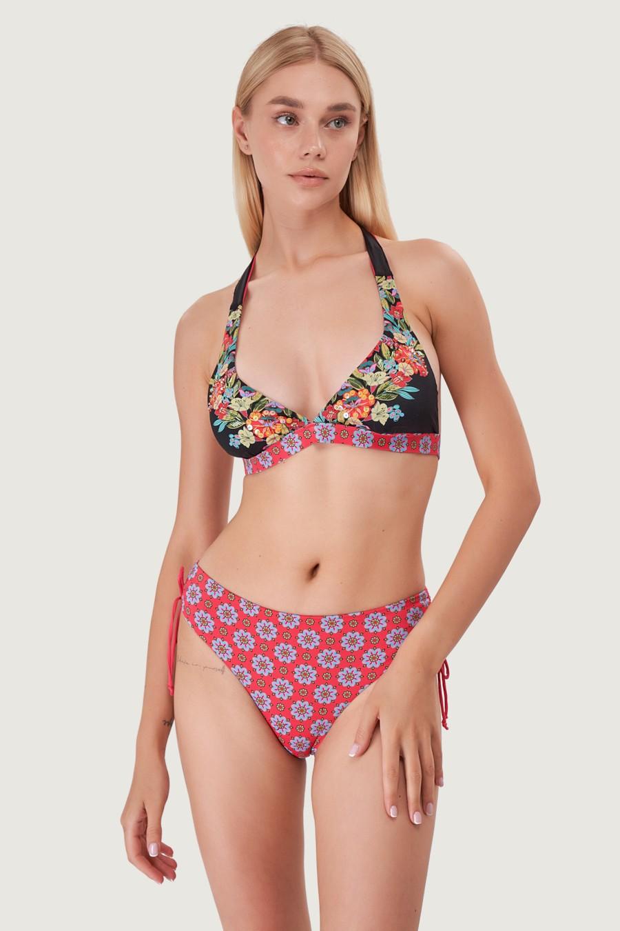 

Купальник з ущільненою чашкою, плавки сліп Vacanze Italiane (78740) 50B/2XL різнокольорові кольору