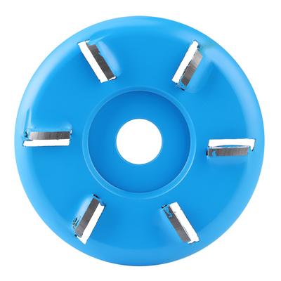 Six Teeth Wood Carving Disc Milling Cutter Disk Woodworking Tea Tray Engraving Tool