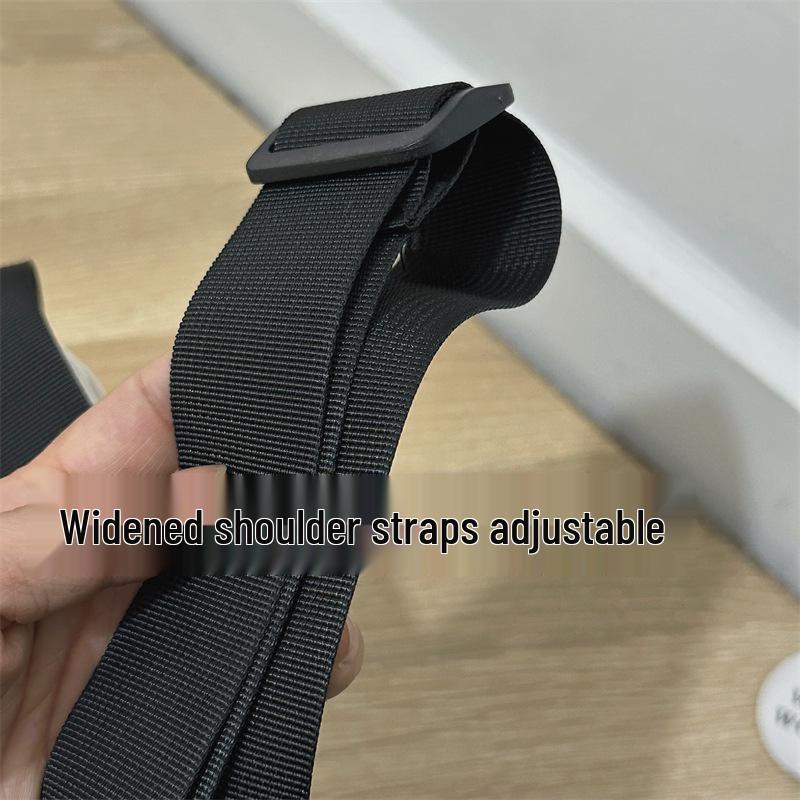 Bolsa Transversal Masculina Estilo Harajuku - Bolsa de Cintura Versátil para Ciclismo e Esportiva