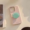 Crystal bracket Apple 17Pro Max mobile phone case iphone16 is suitable for 12 temperament ins wind simple 15 soft 13