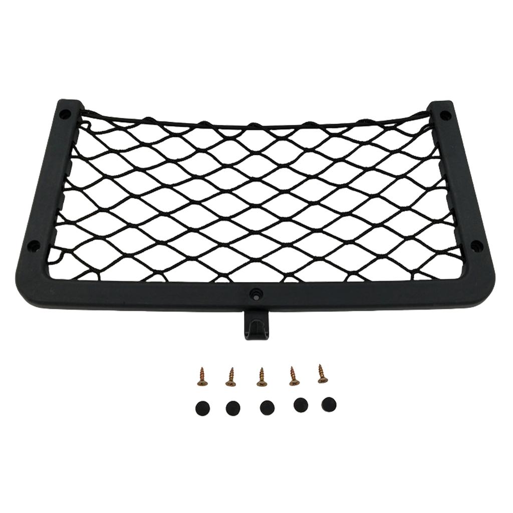 Universal Automotive Seat Storage Net Car Mesh Pocket Safely Holds necessary  Tools frees Installation for  Vehicles