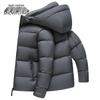 SNOWFLYING Men's Hooded Goose Down Puffer Jacket