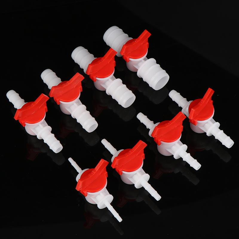 Króciec węża Dwukierunkowy zawór kulowy z tworzywa sztucznego Złącze mikro nawadniania akwarium