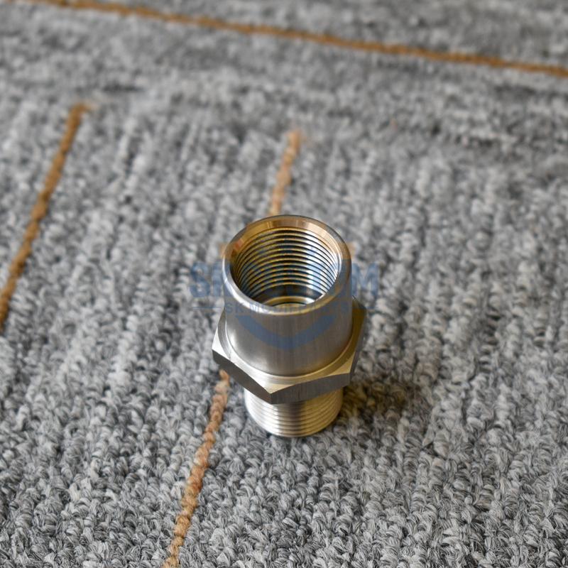 Adattatore Piastra Sandwich Filtro Raffreddatore Olio SK Viti di Fissaggio Sensore M18*1.5 3/4-16 UNF M20*1.5 M22*1.5 Barra Filettata in Acciaio Inossidabile